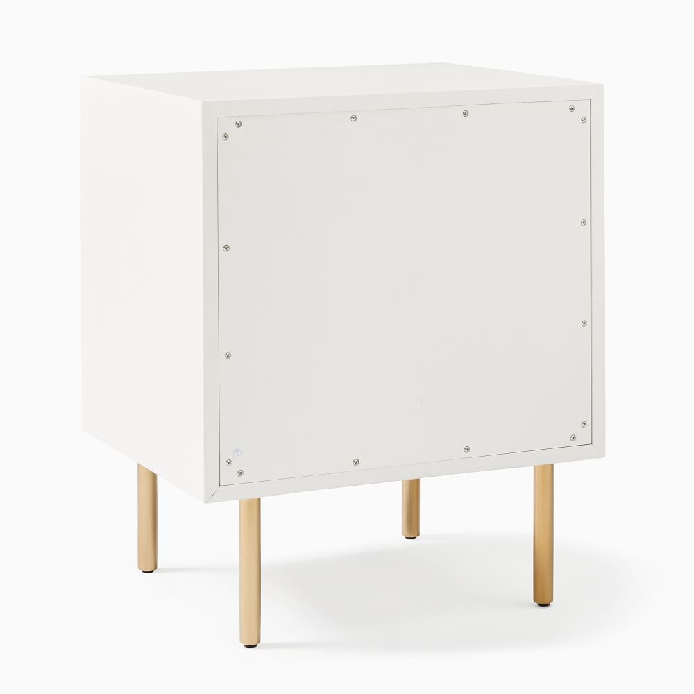 Margot Raffia Bedside Table 52 cm West Elm UK